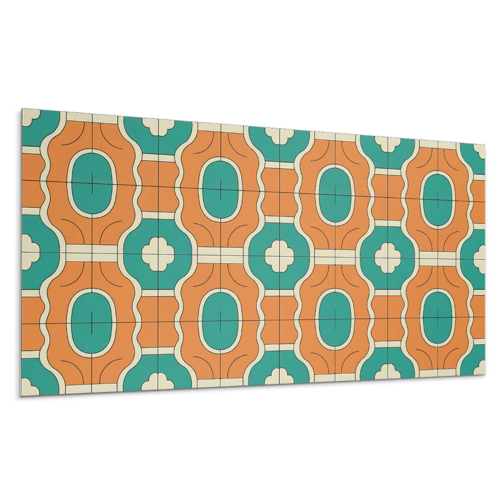 Płyta pcv na ścianę Geometryczny wzór w kratkę