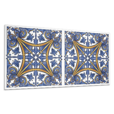 Panel ścienny Wzór roślinny z ornamentami