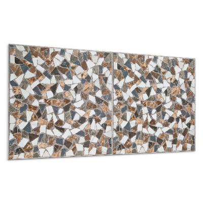 Panel ścienny Mozaika z różnymi kształtami