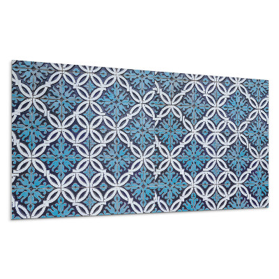 Panel na ścianę Wzór geometryczny z motywem kwiatowym