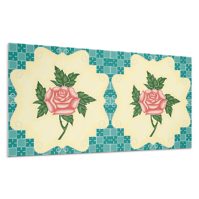 Panel ścienny Kwiatowa kompozycja róży