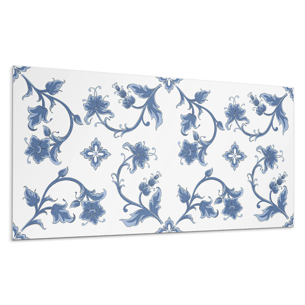 Panel ścienny Kwiatowy wzór na tle