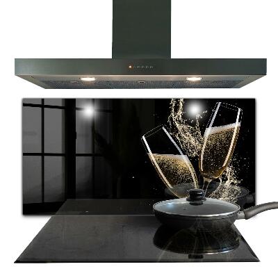 Lacobel do kuchni Toast Szampańska Noc