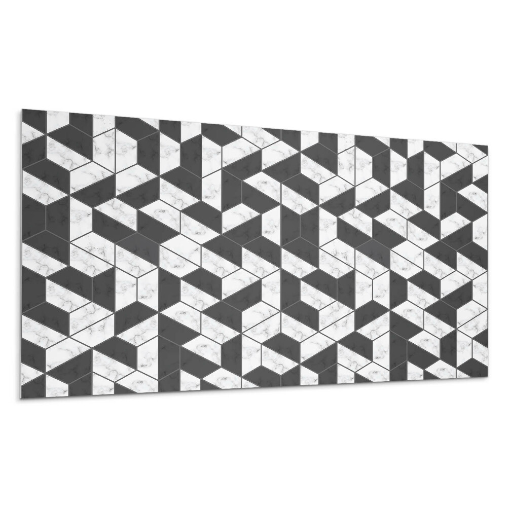 Płyta na ścianę Geometryczny wzór 3D