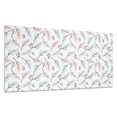 Płyta pcv na ścianę Delikatny wzór roślinny