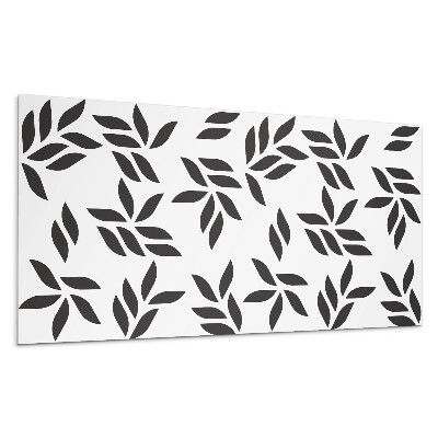 Panel pcv Liściasty wzór na tle