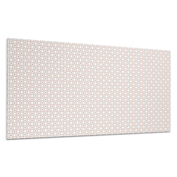 Panel na ścianę Wzór z okręgami w siatce