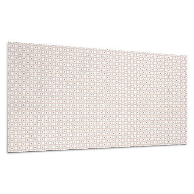 Panel na ścianę Wzór z okręgami w siatce