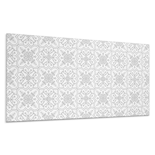 Panel na ścianę Wzór kwiatowy z ornamentami