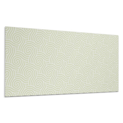 Płyta na ścianę Fale w spiralnym wzorze