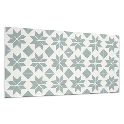 Panel na ścianę Geometryczne wzory kwiatowe