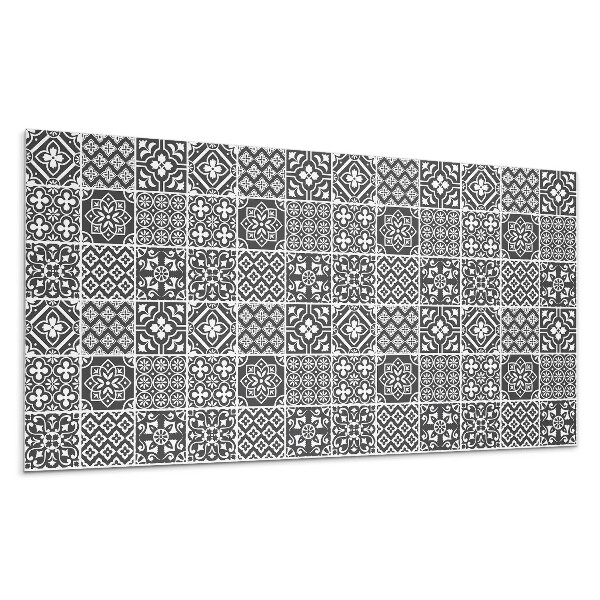 Płyta na ścianę Wzory geometryczne w kafelkach