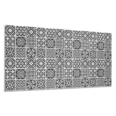 Płyta na ścianę Wzory geometryczne w kafelkach