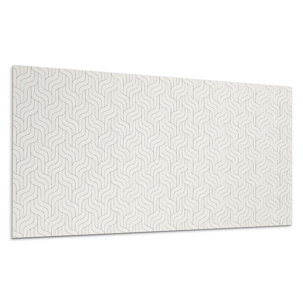 Płyta na ścianę Fale w geometrycznym układzie