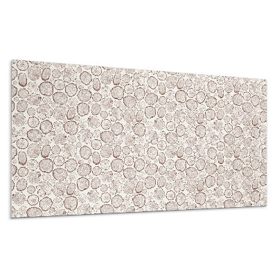 Płyta na ścianę Wzory pni drzew w tle