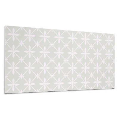 Płyta pcv na ścianę Wzór kwiatowy w siatce