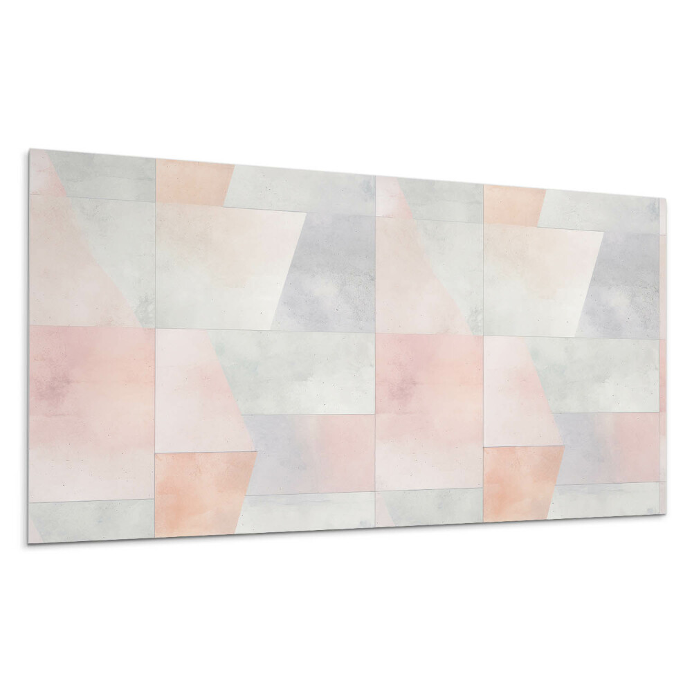 Płyta pcv na ścianę Geometria w pastelach