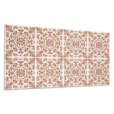 Panel ścienny Ornamentalny wzór kwiatowy