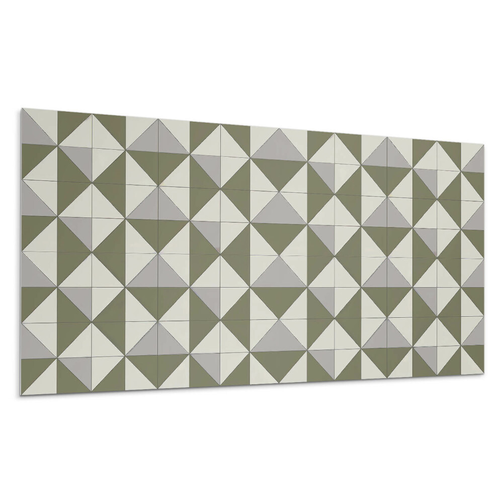 Płyta na ścianę Wzór geometrycznych trójkątów