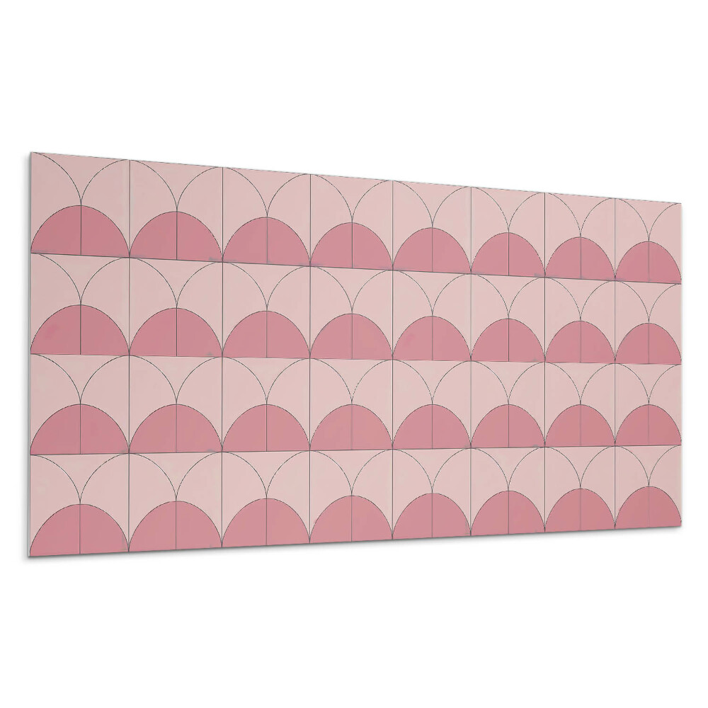 Panel ścienny Geometryczne półkola w układzie