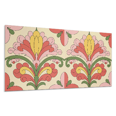 Płyta pcv na ścianę Kwiatowy wzór dekoracyjny