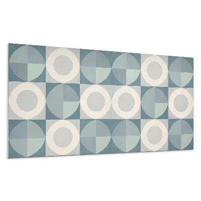 Płyta na ścianę Geometria okręgów i kształtów