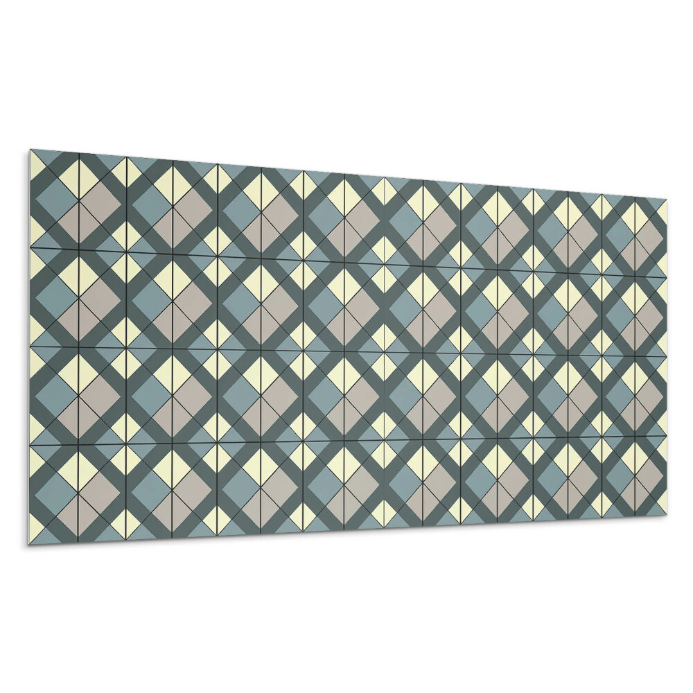 Panel pcv Geometryczny wzór w kratkę
