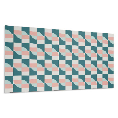 Panel na ścianę Geometryczny wzór w kratkę