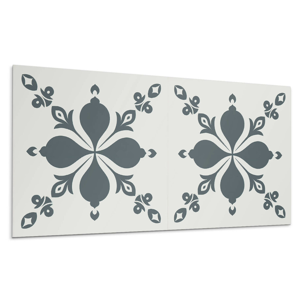 Panel ścienny Ornamentalny wzór z liśćmi