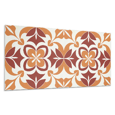 Panel na ścianę Kwiatowy wzór z liśćmi