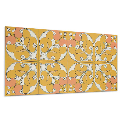 Panel na ścianę Kwiatowy wzór w symetrii