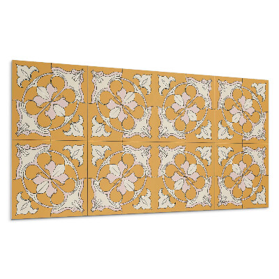 Płyta na ścianę Wzór kwiatowy w mozaice