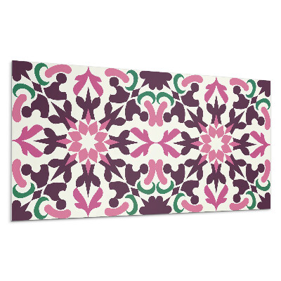 Płyta na ścianę Symetryczny wzór roślinny