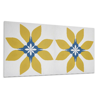 Panel pcv Kwiatowy wzór z liśćmi