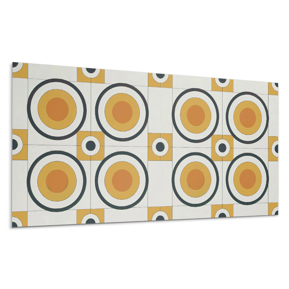 Panel na ścianę Geometria okręgów i kwadratów