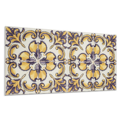 Panel na ścianę Wzór z kwiatowymi motywami