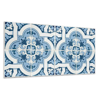Panel na ścianę Wzór kafli z ornamentami