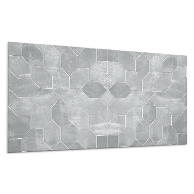 Płyta pcv na ścianę Wzór heksagonalny w mozaice