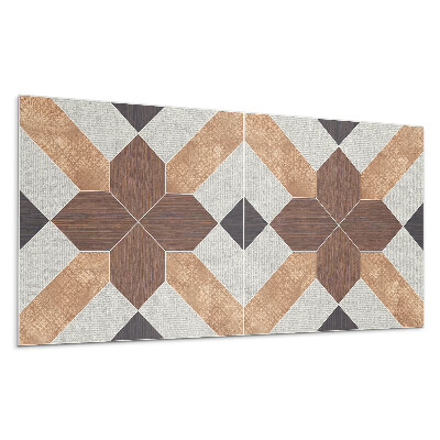 Panel pcv Wzór geometryczny z motywem