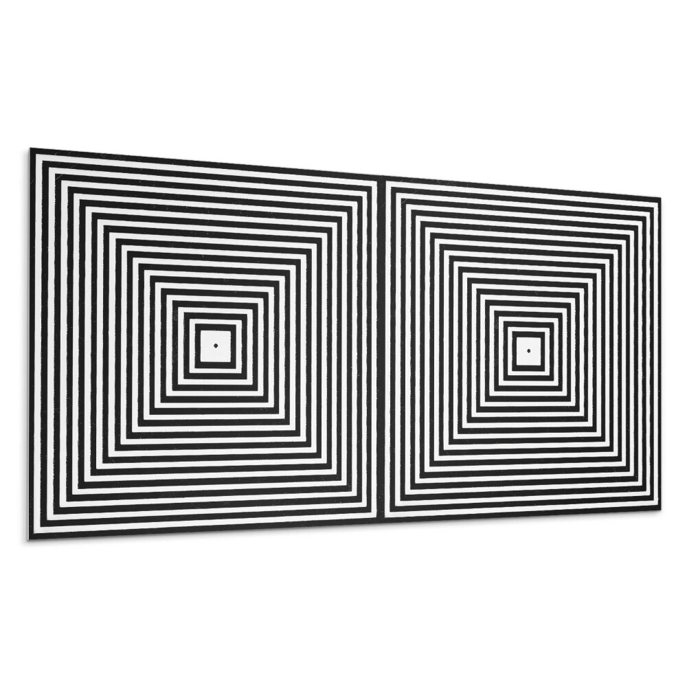 Panel na ścianę Koncentryczne linie w kwadratach