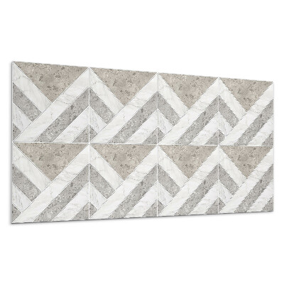 Płyta pcv na ścianę Geometryczny wzór w płytkach