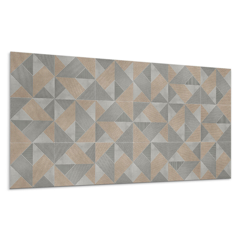 Panel na ścianę Geometryczny wzór w trójkąty