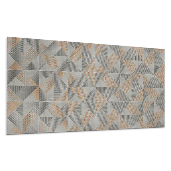 Panel na ścianę Geometryczny wzór w trójkąty