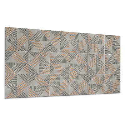 Panel na ścianę Geometryczny wzór w trójkąty