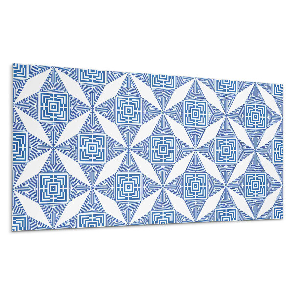 Panel ścienny Geometryczny wzór w siatkę