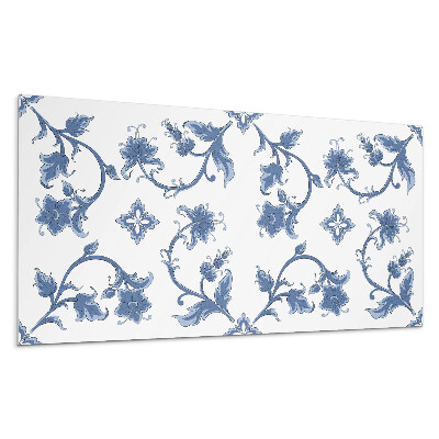 Panel pcv Kwiatowy wzór na tle