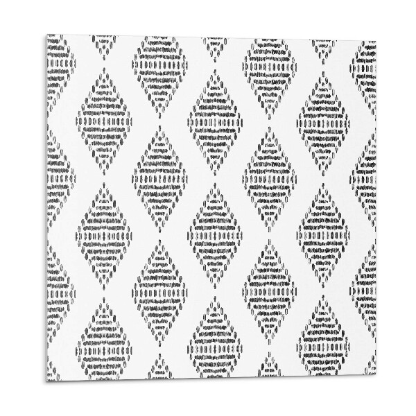 Panel ścienny Diamentowa siatka w geometrycznym stylu