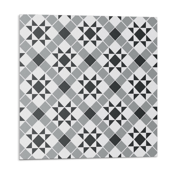 Płyta na ścianę Wzór geometryczny z motywem gwiazd