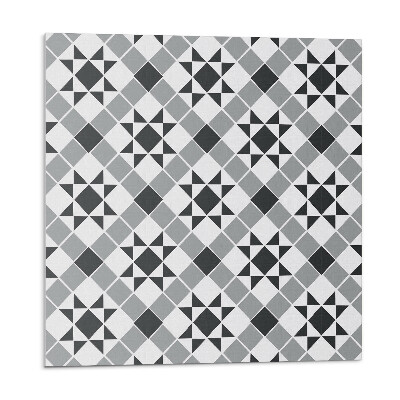 Płyta na ścianę Wzór geometryczny z motywem gwiazd
