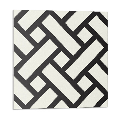 Płyta na ścianę Wzór geometryczny z plecionką